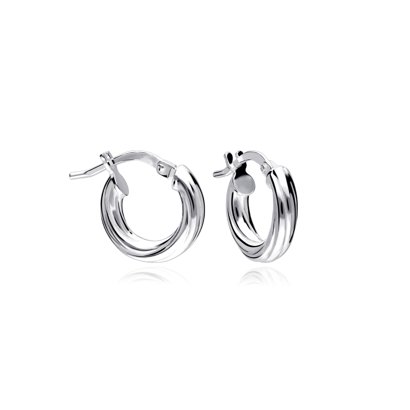 Pendientes Plata Primera ley rizados "Curmo"