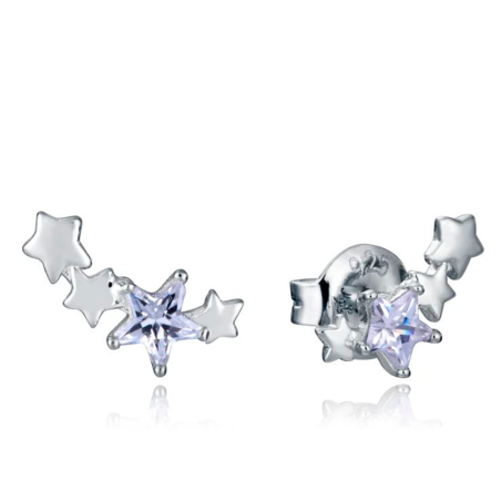 Pendientes Viceroy de plata de primera ley estrellas 13223E000-00