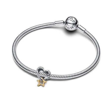 Pandora Charm Lucky Star & Heart 763513c00