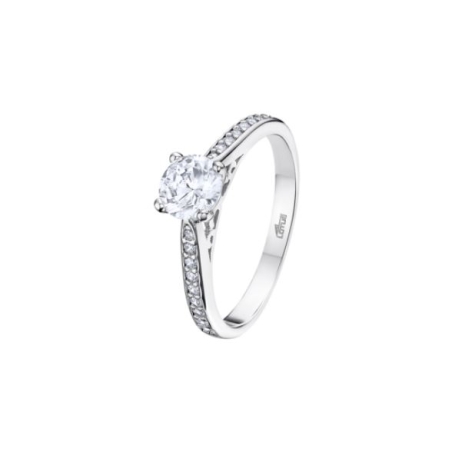 Anillo Lotus silver solitario mujer plata LP3441-3/11