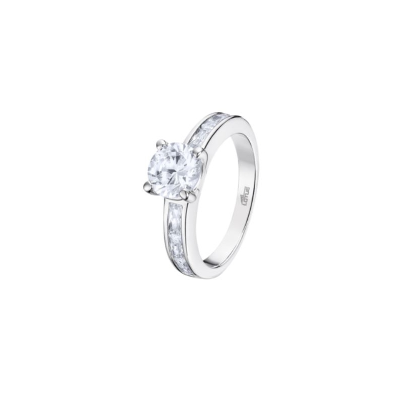 Anillo Lotus silver solitario mujer plata LP3444-3/11