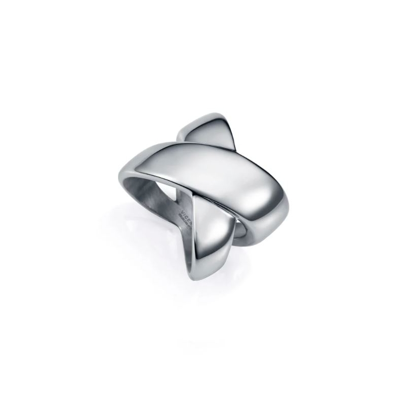 Anillo Viceroy de mujer de acero forma de cruz 75374A01