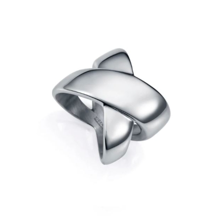 Anillo Viceroy de mujer de acero forma de cruz 75374A01
