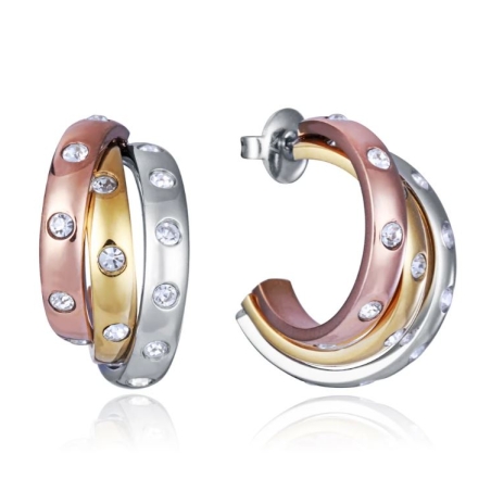 Pendientes Viceroy Acero Aro tricolor 14192E01019
