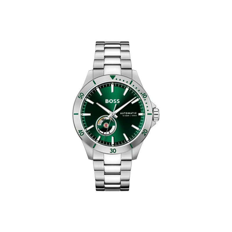 Reloj Hugo Boss Boss hombre acero esfera verde 1514200