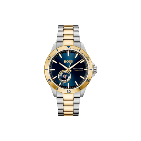 Reloj Hugo Boss Boss hombre acero bicolor esfera azul 1514201
