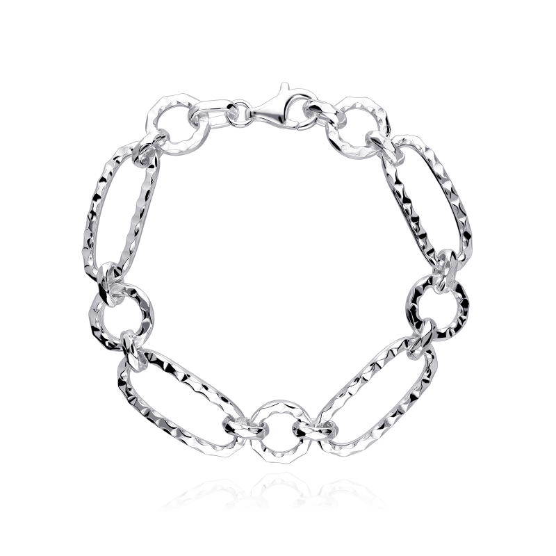 Pulsera Plata primera ley "Ova"