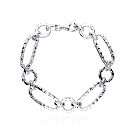 Pulsera Plata primera ley "Ova"