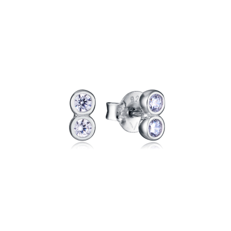 Pendientes Viceroy plata y circonitas 2308E000-30