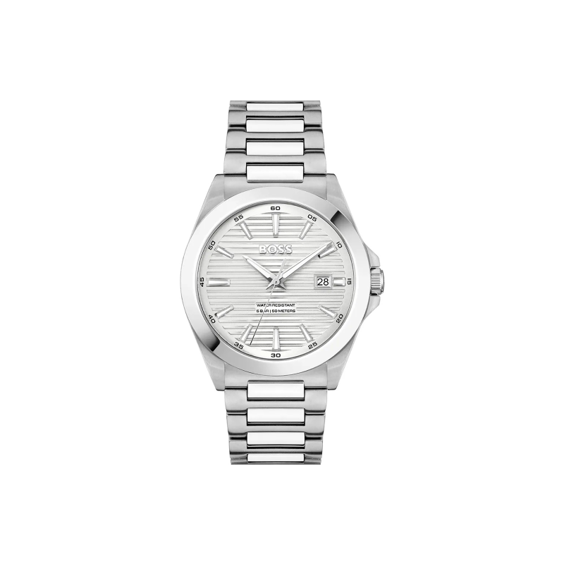Reloj Hugo Boss hombre acero esfera blanca 1514176