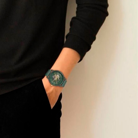 Reloj Lacoste hombre correa piel verde 2011384