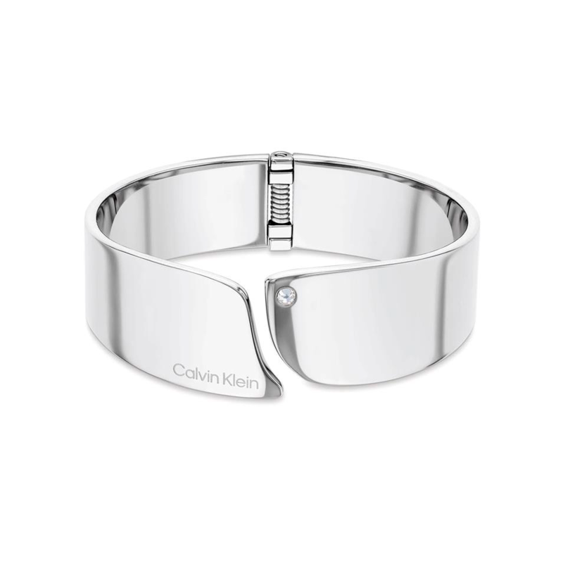 Pulsera Calvin Klein Acero Plateado y Circonita 35000659