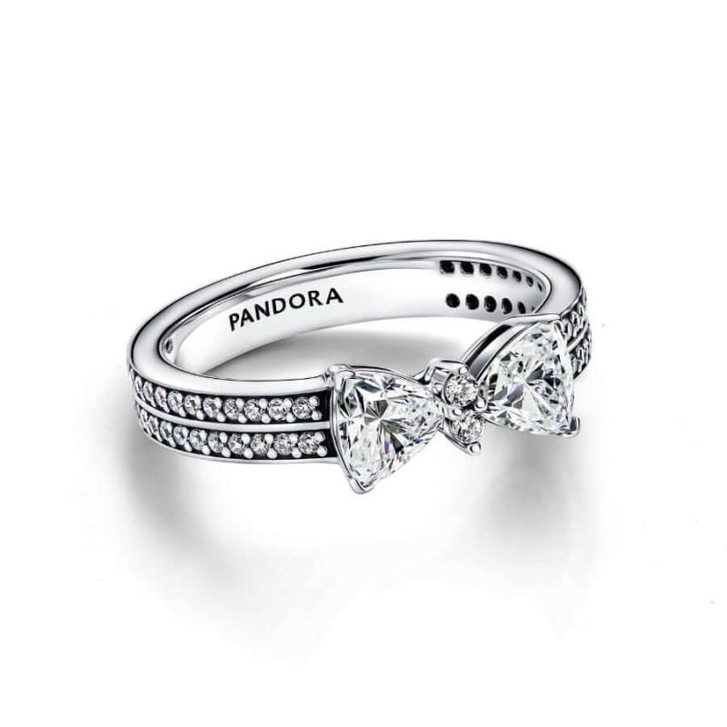 Anillo Pandora Lazo circonitas 193552C01 - Joyerías Sánchez
