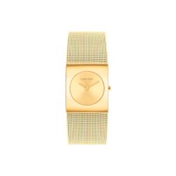 Reloj Calvin Klein mujer malla de acero dorado 25100062