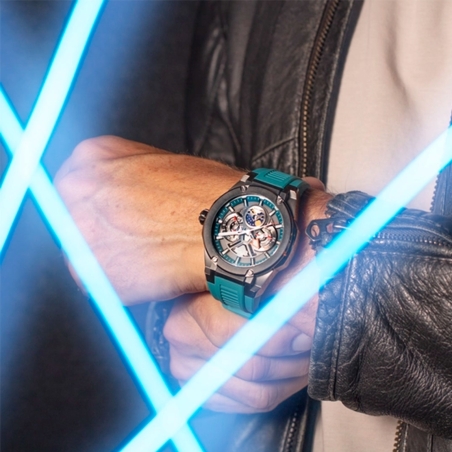 Reloj Lotus Vortex correa caucho y esfera azul hombre 18946/2