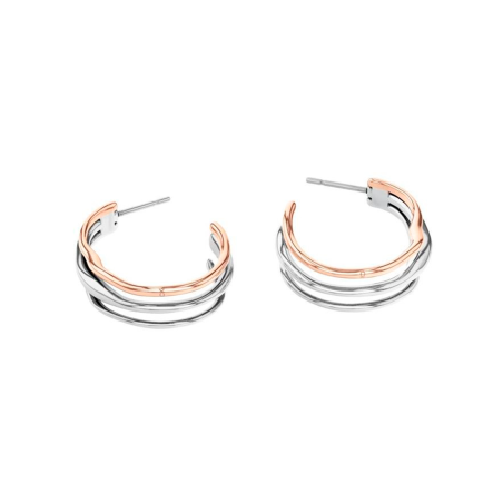 Pendientes Calvin Klein Aros Acero 35000650