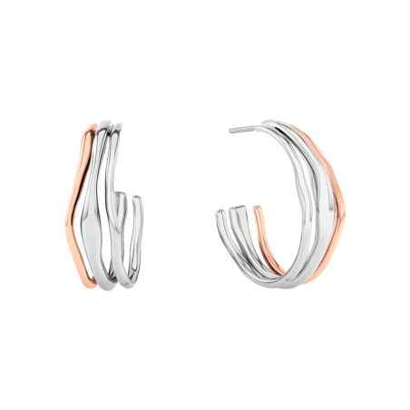 Pendientes Calvin Klein Aros Acero 35000650