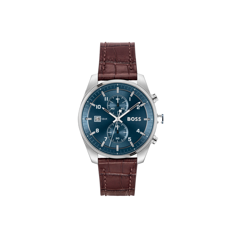 Reloj Hugo Boss de hombre correa de piel marrón 1514194 Reloj Hugo Boss de hombre correa de piel marrón 1514194