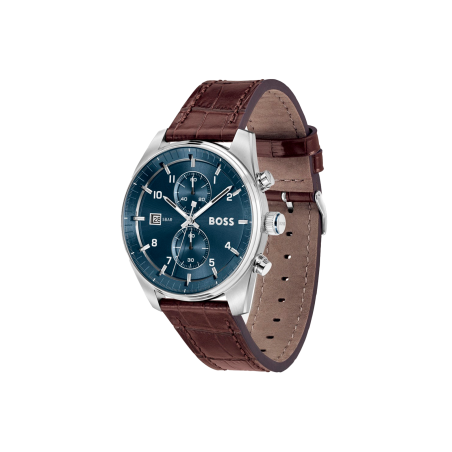 Reloj Hugo Boss de hombre correa de piel marrón 1514194