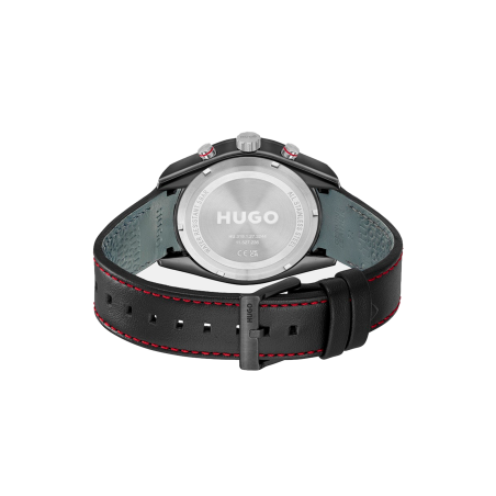 Reloj Hugo Boss hombre multifunción de piel negro 1530370