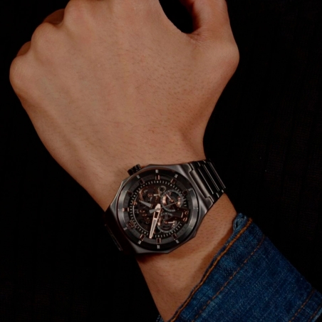 Reloj Hugo Boss de hombre multifunción acero gris 1530378