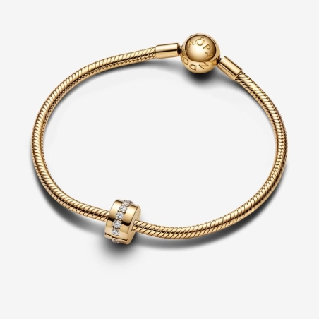 Pandora Charm de Clip Fila Brillante Transparente 761972C01