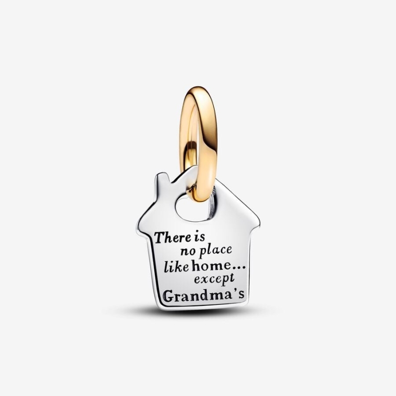 Pandora Charm Colgante Casa de la Abuela bicolor 763205C00