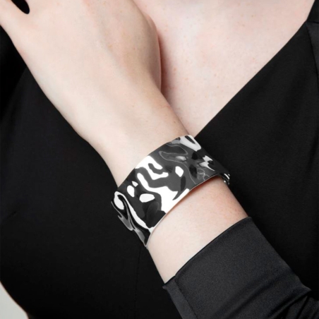 Pulsera Viceroy de mujer de acero rígida abierta 15157P01000