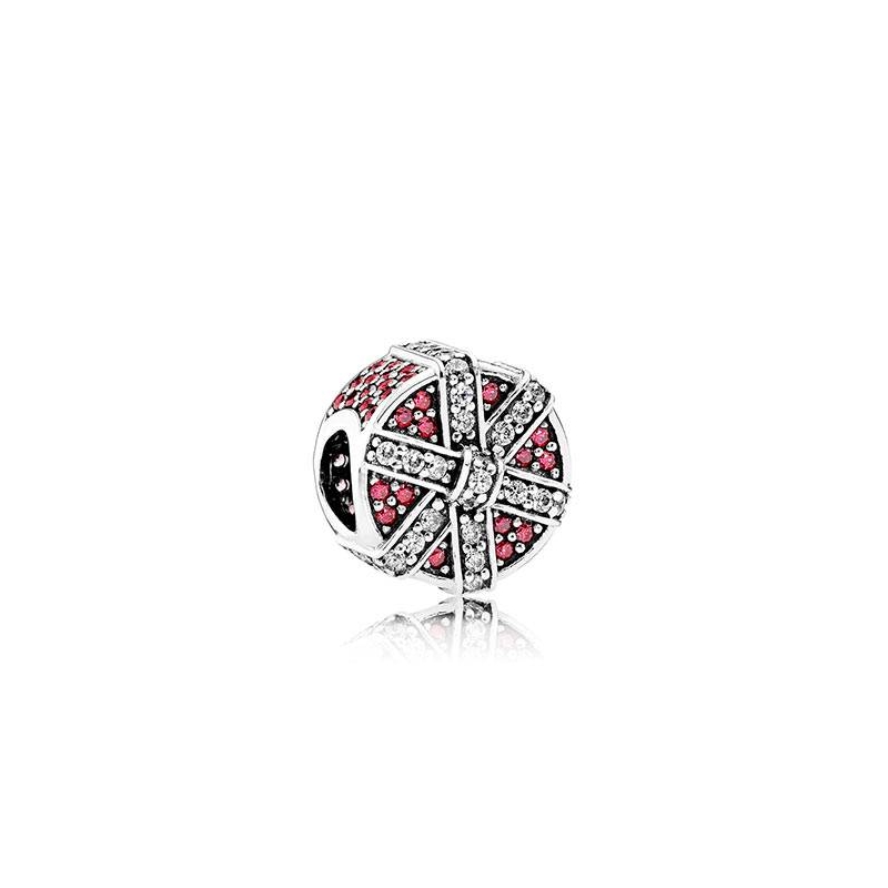 Charm Pandora Regalo Brillante Rojo 792006CZR