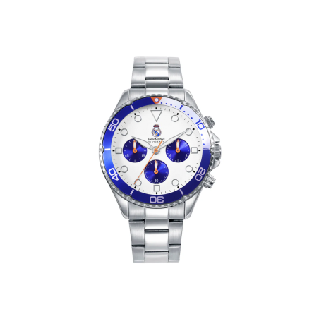 Reloj Viceroy R.Madrid con escudo caja acero y brazalete acero hombre 41161-07