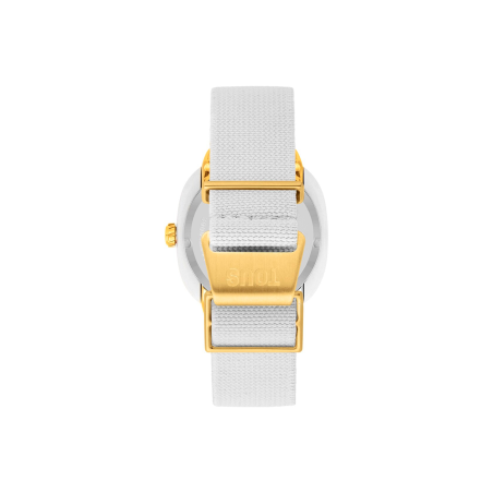 Reloj Tous Mujer Osier de acero blanco y dorado 3000138000