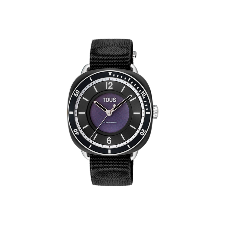 Reloj Tous Mujer Osier de acero negro y plateado 3000138200