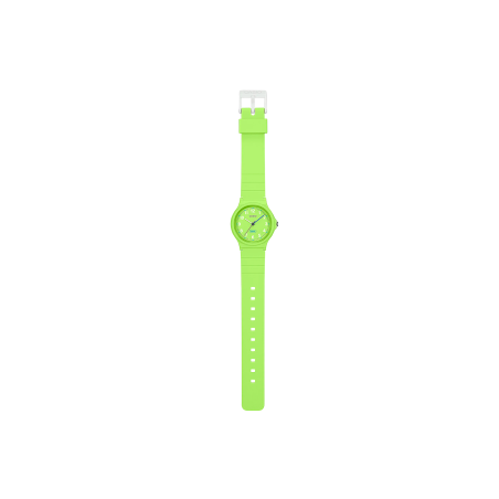 Reloj Casio correa y caja verde lima de resina mujer LQ-24B-3BEF