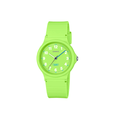 Reloj Casio correa y caja verde lima de resina mujer LQ-24B-3BEF