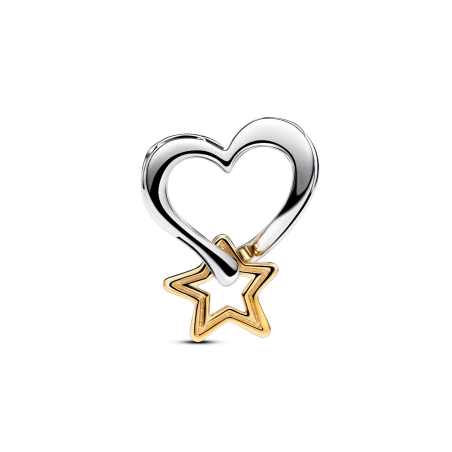 Pandora Charm Lucky Star y Corazón 763513C00