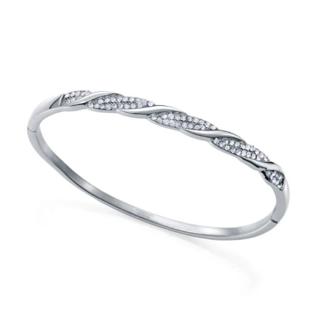 Pulsera Viceroy de mujer de acero rígida con cristal 14185P01000