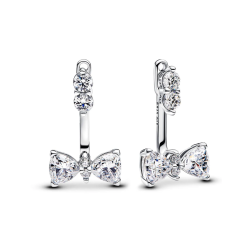 Pendientes Pandora Lazo Plateado 293543C01