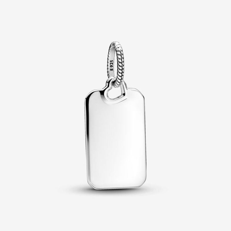Colgante Pandora Etiqueta Rectangular 398611C00 Colgante Pandora Etiqueta Rectangular 398611C00