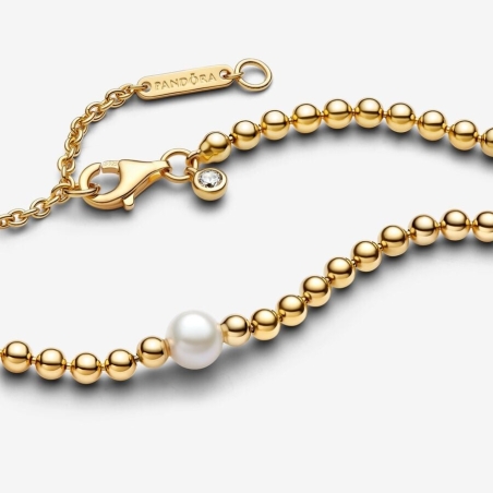 Collar Pandora Perla Cultivada y Cuentas 363176C01-45