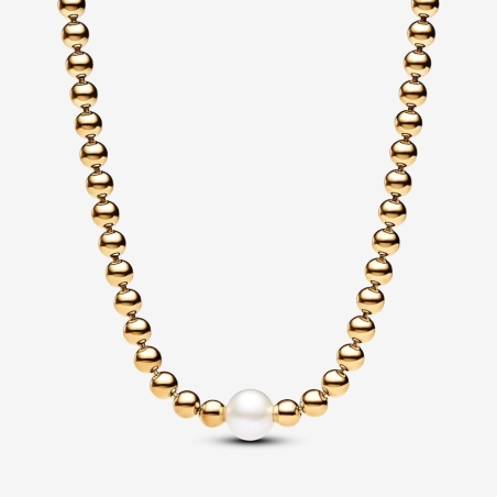 Collar Pandora Perla Cultivada y Cuentas 363176C01-45