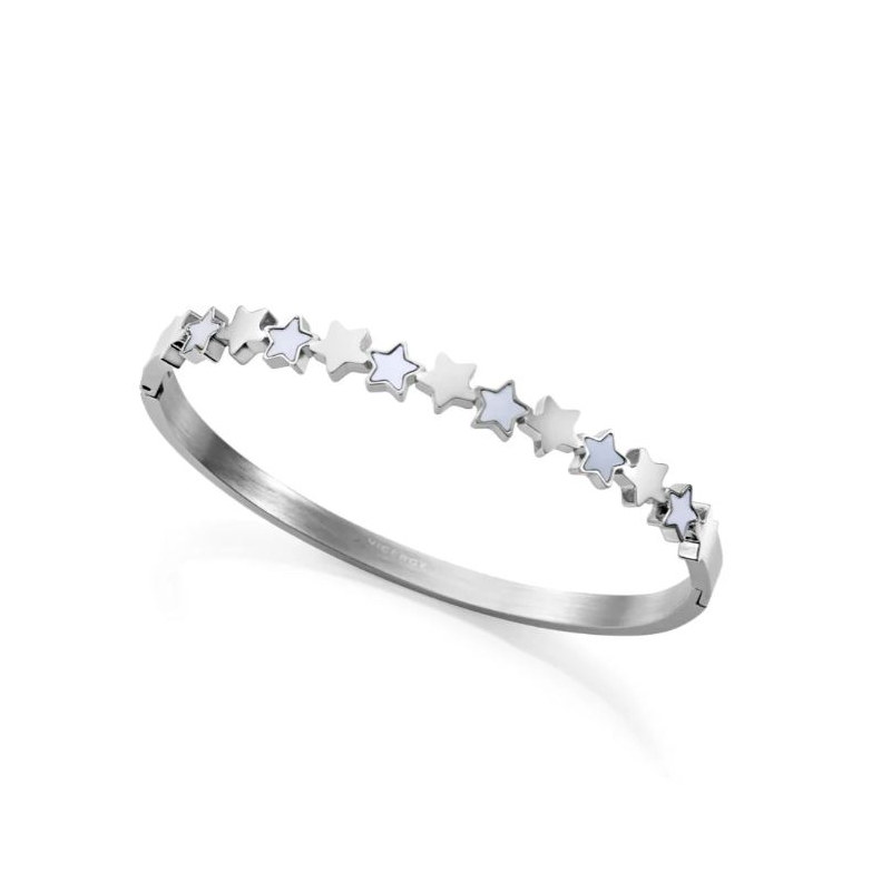 Pulsera Viceroy de mujer de acero rígida de estrellas 14183P01000