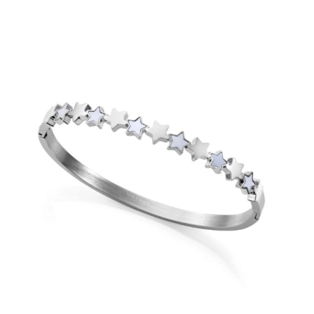 Pulsera Viceroy de mujer de acero rígida de estrellas 14183P01000