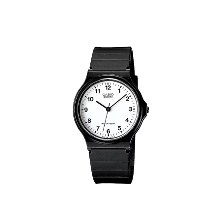 Reloj Casio Vintage correa silicona negra MQ-24-7BLLEG