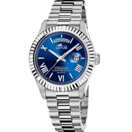 Reloj Lotus hombre freedom esfera azul 18854/2