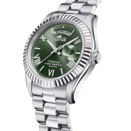Reloj Lotus hombre freedom esfera verde 18854/3