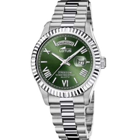 Reloj Lotus hombre freedom esfera verde 18854/3