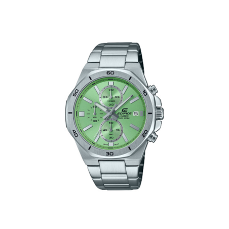 Reloj Casio Edifice Acero Esfera Verde  EFV-640D-3AVUEF