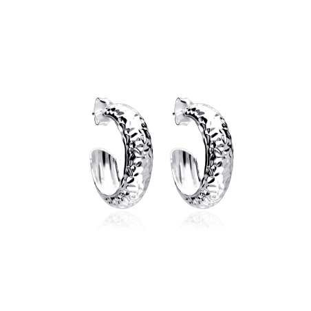 Pendientes plata primera ley "Connie"