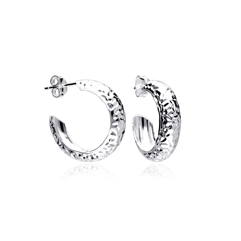 Pendientes plata primera ley "Connie"