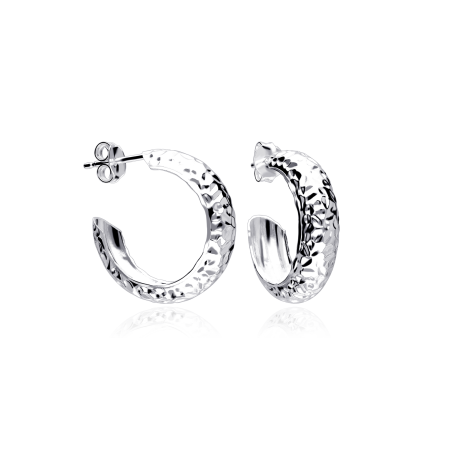 Pendientes plata primera ley "Connie"